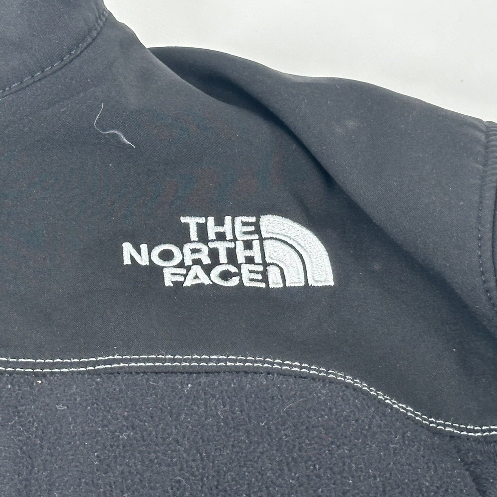 The North Face Men's Fleece Jacket Full Zip Medium Black - Picture 3 of 4